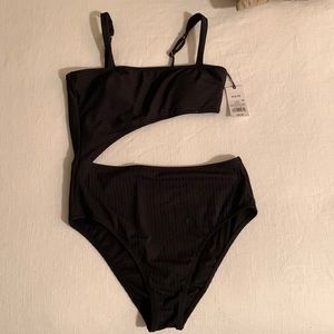 Black bathing suit